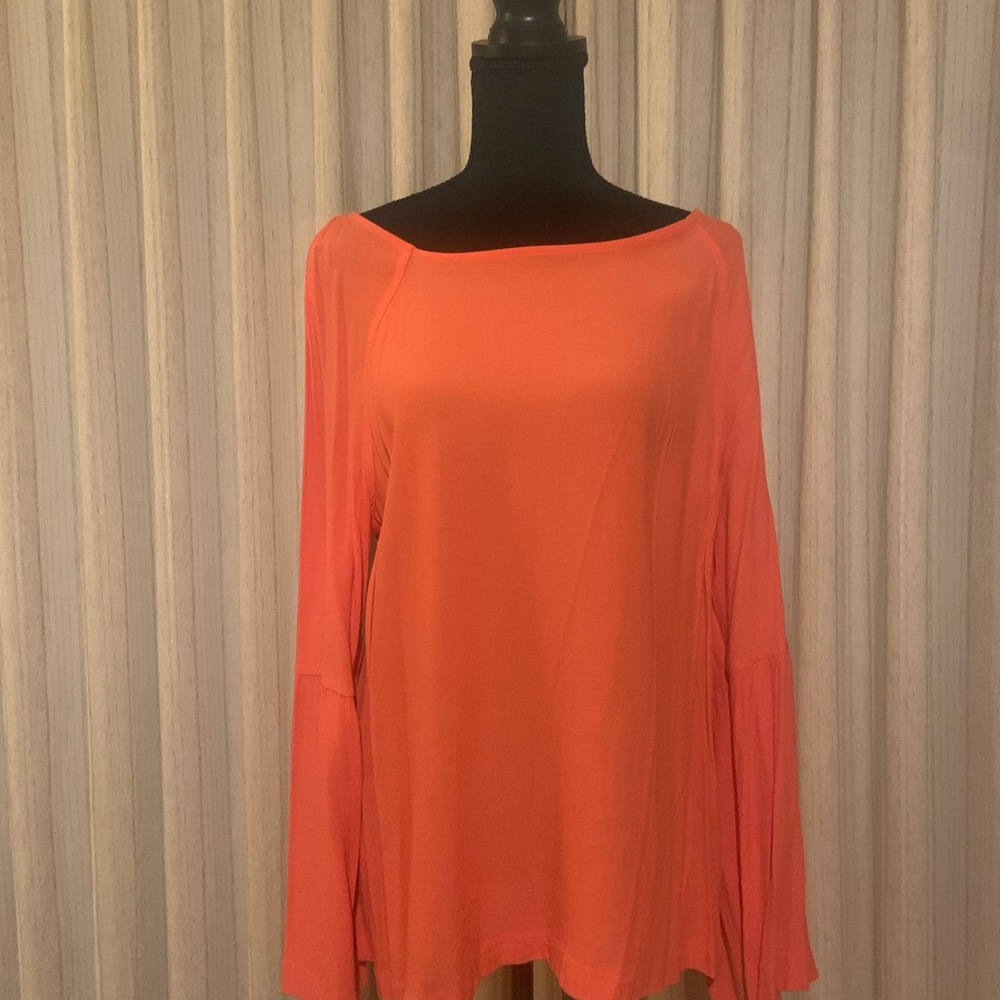 Orange Banana Republic blouse